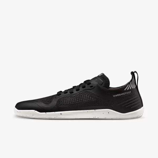 Vivobarefoot Geo Racer Knit Mens Vegan UltraLight Trainers with Barefoot Sole ObsidianVivobarefoot Geo Racer Knit Mens Vegan UltraLight Trainers with Barefoot Sole Obsidian