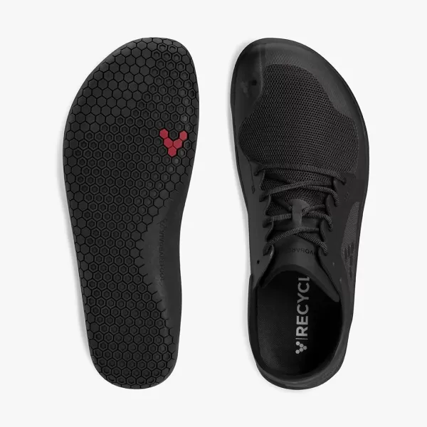 VIVOBAREFOOT Primus Lite III Mens Light Breathable Barefoot ShoeObsidian