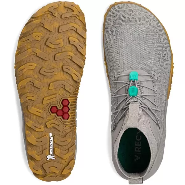 Vivobarefoot Esc Tempest Mens OffRoad Shoe with Michelin Barefoot SoleZinc