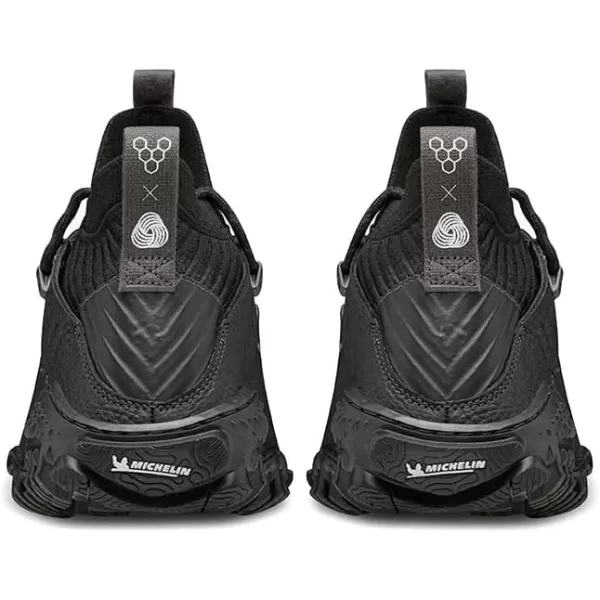 Vivobarefoot Magna Forest ESG Womens Leather and Wool Hiking Trainers with Barefoot SoleBlack