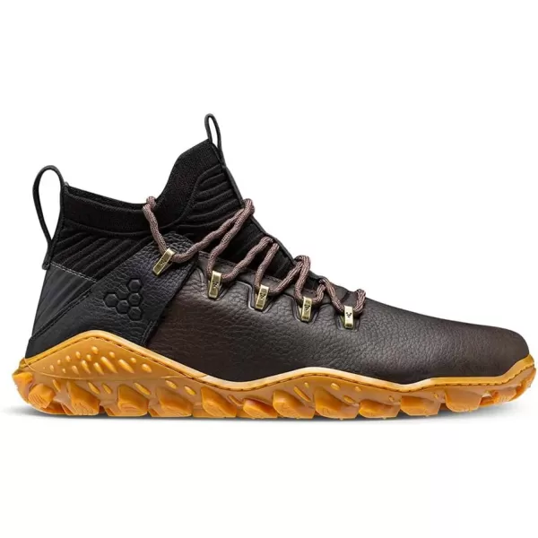 Vivobarefoot Magna Forest ESG Womens Leather and Wool Hiking Trainers with Barefoot SoleBracken