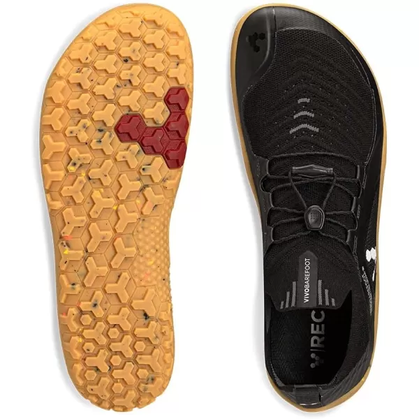 Vivobarefoot Mens LowTopObsidian