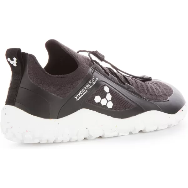 Vivobarefoot Mens LowTopObsidianWhite