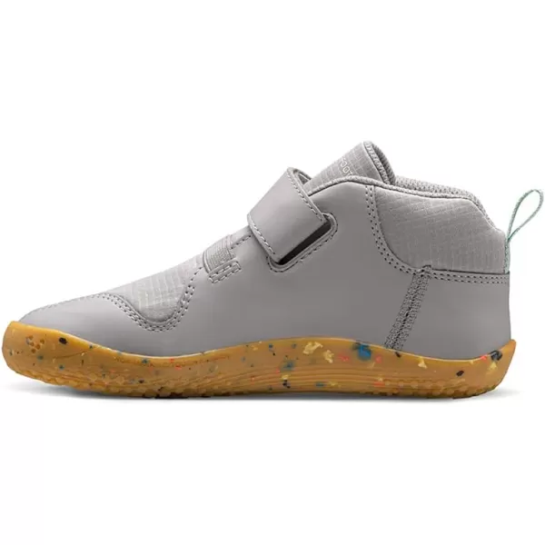 Vivobarefoot Primus Bootie II All Weather Kids Flexible and Water Resistant Winter Boot With Barefoot SoleZinc