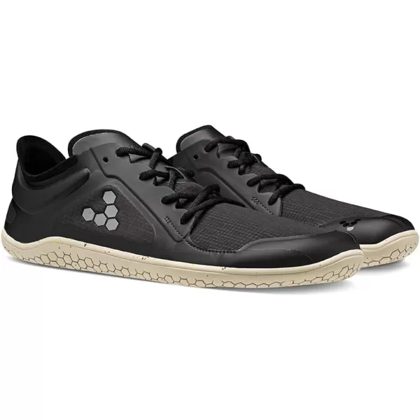 Vivobarefoot Primus Lite III All Weather Mens Lightweight AllWeather Trainer with Barefoot SoleObsidian