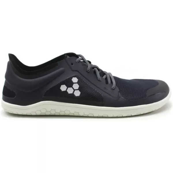Vivobarefoot Primus Lite III Mens Vegan Light Breathable Shoe with Barefoot SoleNavy