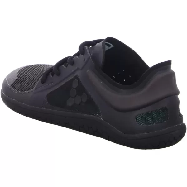 Vivobarefoot Primus Lite Ii Mens Vegan Light Movement Breathable Shoe with Barefoot Sole  NoSew ConstructionObsidian