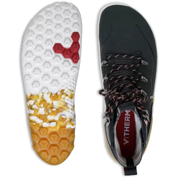 Vivobarefoot Tracker Decon FG2 Womens Waterproof OffRoad Shoe with Barefoot Firm Ground SoleObsidian