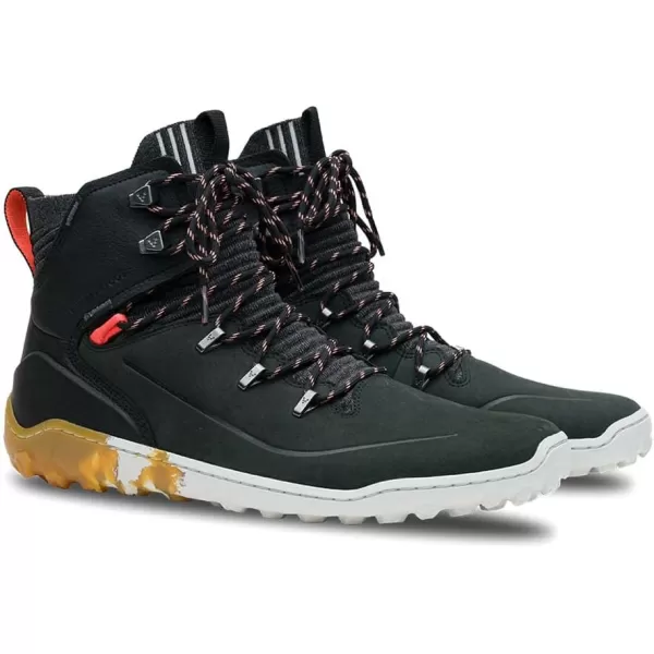 Vivobarefoot Tracker Decon FG2 Womens Waterproof OffRoad Shoe with Barefoot Firm Ground SoleObsidian