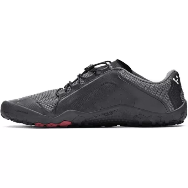 Vivobarefoot Mens Primus FG M Mesh Trail RunnerBlackCharcoal