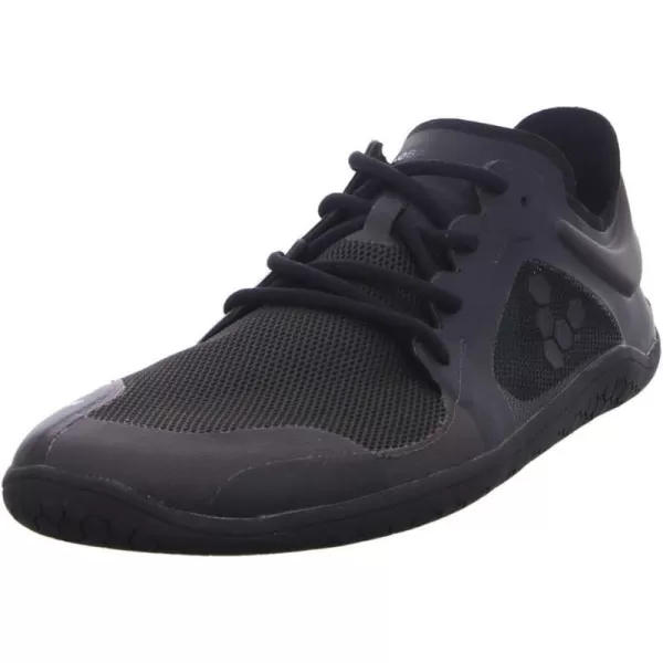 Vivobarefoot Primus Lite Ii Mens Vegan Light Movement Breathable Shoe with Barefoot Sole  NoSew ConstructionObsidian