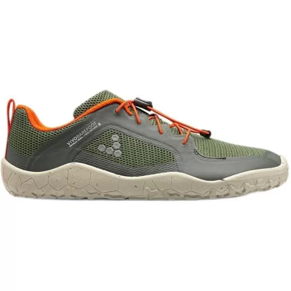 Vivobarefoot Primus Trail II FG Juniors Vegan OffRoad Shoe with Barefoot SoleBotanical Green