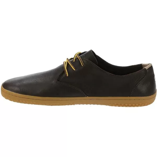 Vivobarefoot Ra III Mens Leather Barefoot Oxford Lace Up ShoeBrown