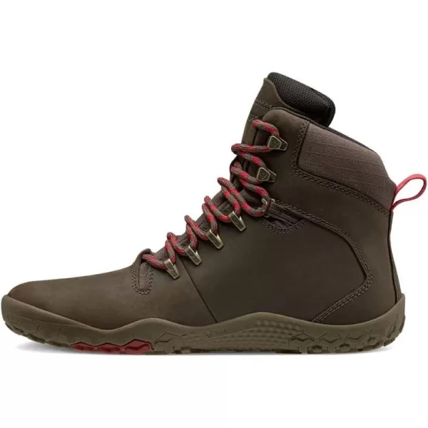 Vivobarefoot Tracker II FG Womens Leather Hiking Boot With Barefoot Firm Ground Sole and Thermal ProtectionBracken