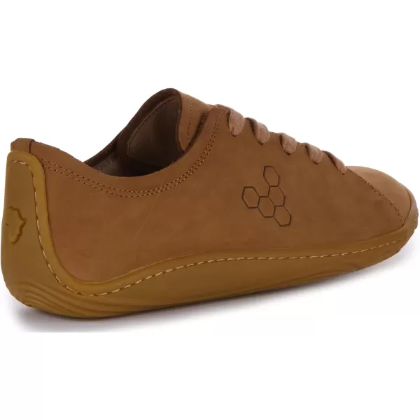 Vivobarefoot Addis Womens Classic Leather laceup with a Barefoot Feel amp a Social ConscienceBone Brown