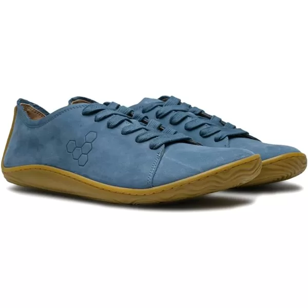 Vivobarefoot Addis Womens Classic Leather laceup with a Barefoot Feel amp a Social ConscienceIndigo