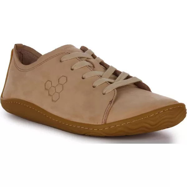 Vivobarefoot Addis Womens Classic Leather laceup with a Barefoot Feel amp a Social ConscienceNatural