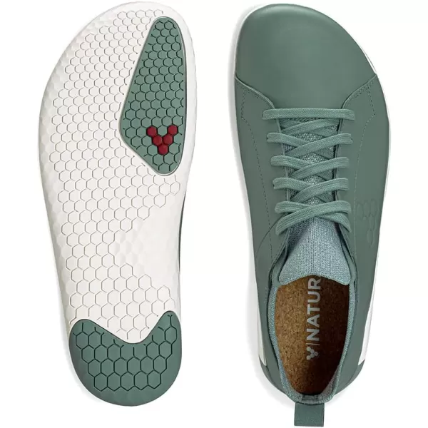 Vivobarefoot Geo Court Knit Womens Everyday Barefoot Classic Designed for Premium ComfortSea Green