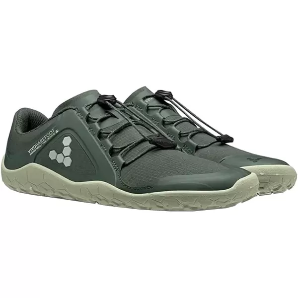 Vivobarefoot Primus Trail II FG All Weather Womens Recycled Breathable Mesh OffRoad Shoe with Barefoot SoleCharcoal