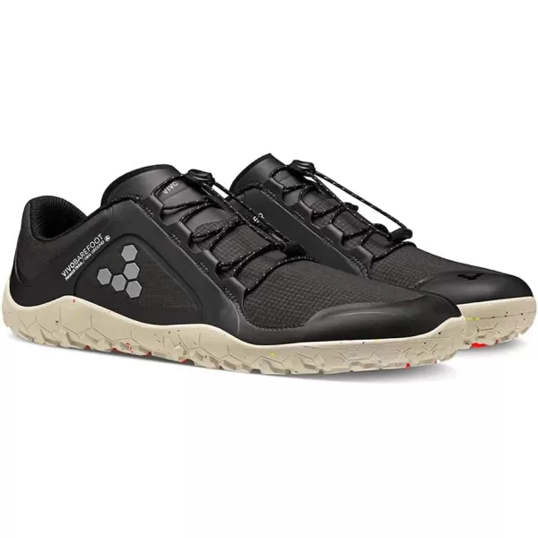 Vivobarefoot Primus Trail II FG Mens All Weather OffRoad Shoe with Barefoot Firm Ground SoleBlack