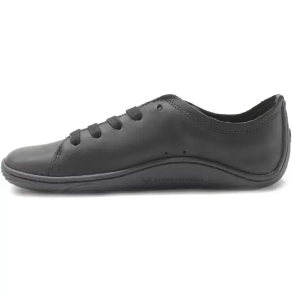 Vivobarefoot Addis Womens Classic Leather laceup with a Barefoot Feel amp a Social ConscienceBlack