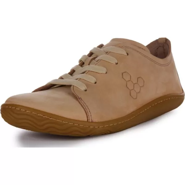 Vivobarefoot Addis Womens Classic Leather laceup with a Barefoot Feel amp a Social ConscienceNatural