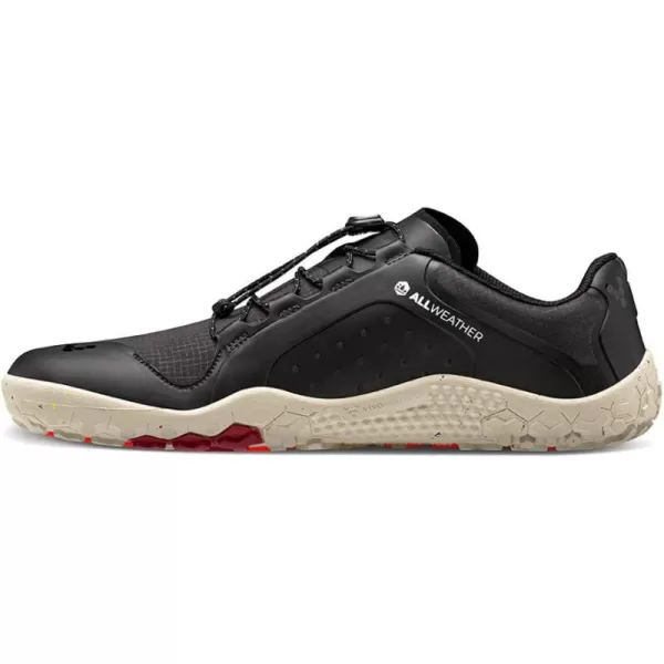 Vivobarefoot Primus Trail II FG All Weather Womens Recycled Breathable Mesh OffRoad Shoe with Barefoot SoleObsidian