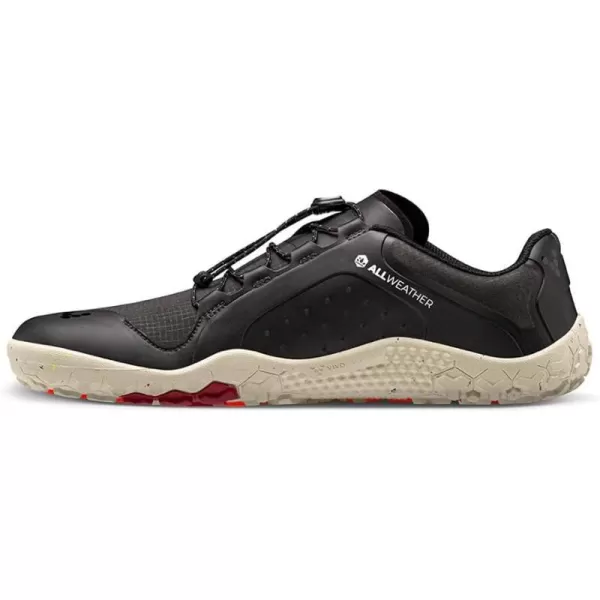 Vivobarefoot Primus Trail II FG Mens All Weather OffRoad Shoe with Barefoot Firm Ground SoleBlack