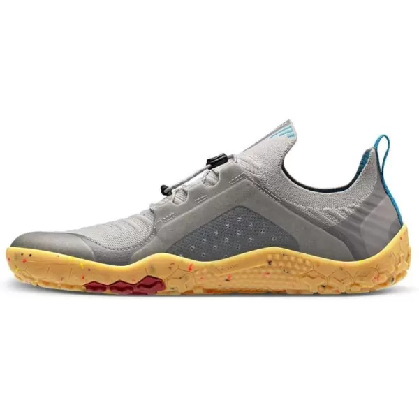 Vivobarefoot Primus Trail Knit FG Womens Breathable OffRoad Shoe with Barefoot Firm Ground SoleZinc