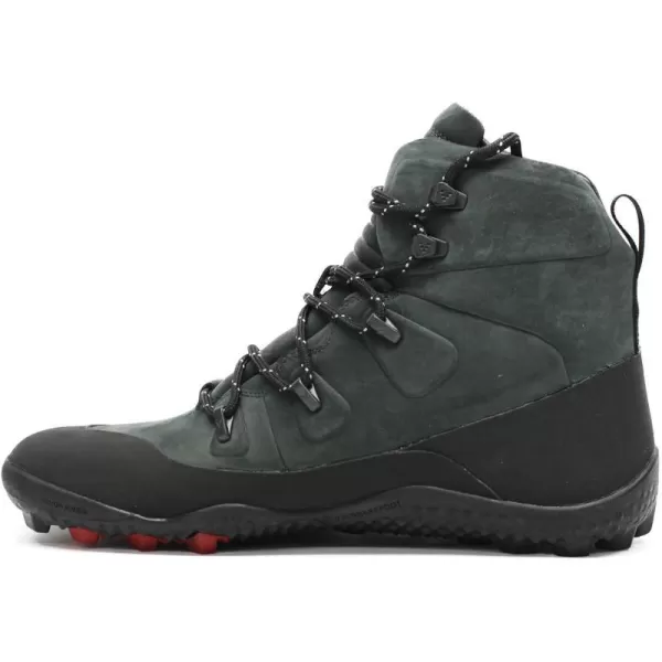 Vivobarefoot Tracker All Weather SG Mens Waterproof Hiking Boot With Barefoot SoleObsidian