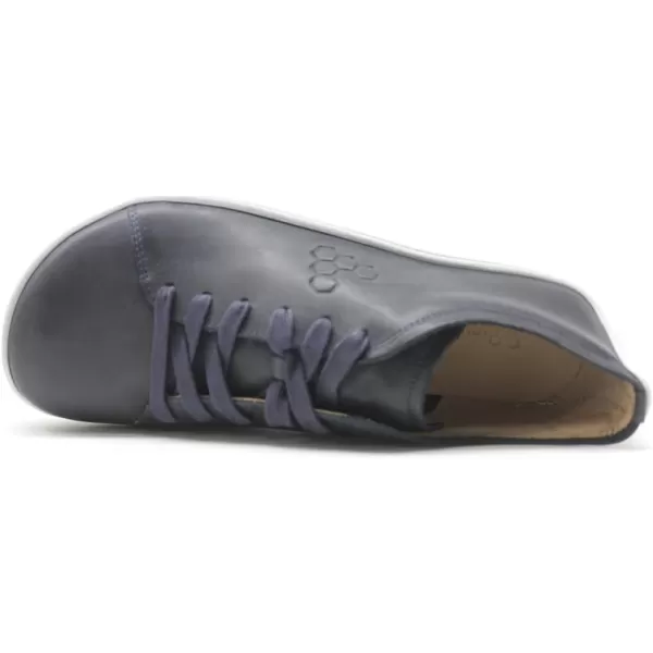 Vivobarefoot Addis Mens Classic Leather laceup with a Barefoot Feel  a Social ConscienceNavy Navy