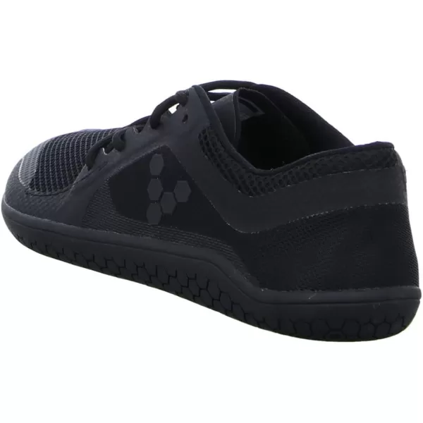 Vivobarefoot Mens Primus Lite Running Trainer ShoeAll Black