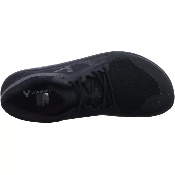 Vivobarefoot Mens Primus Lite Running Trainer ShoeAll Black