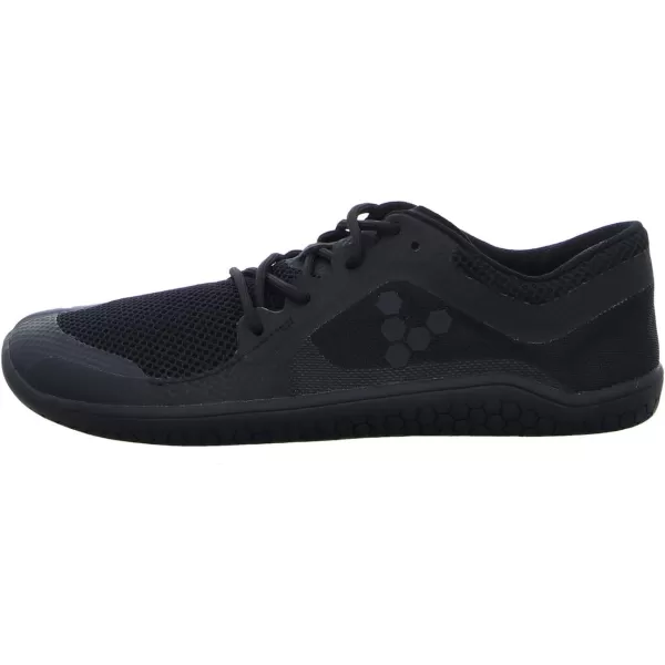 Vivobarefoot Mens Primus Lite Running Trainer ShoeAll Black