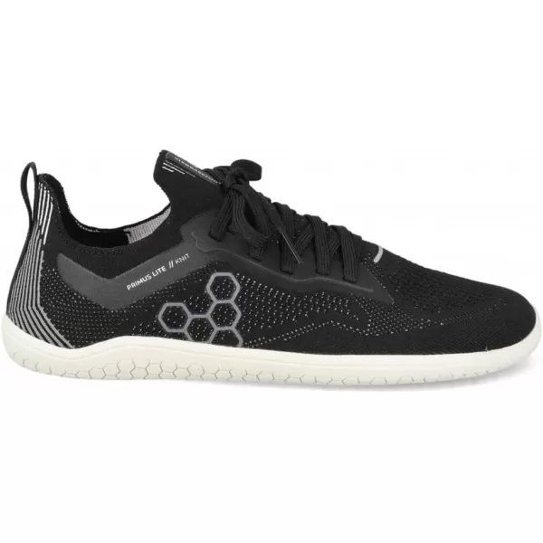 Vivobarefoot Primus Lite Knit Womens Vegan Light Breathable Shoe with Barefoot SoleObsidian