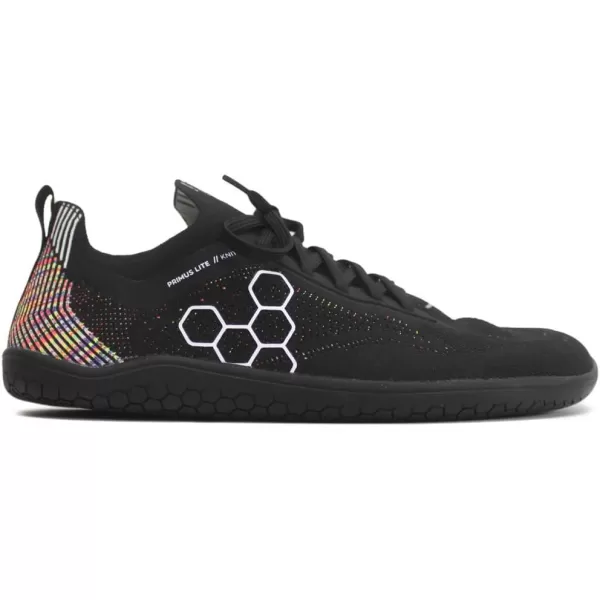 Vivobarefoot Primus Lite Knit Womens Vegan Light Breathable Shoe with Barefoot SoleObsidian Iridescent