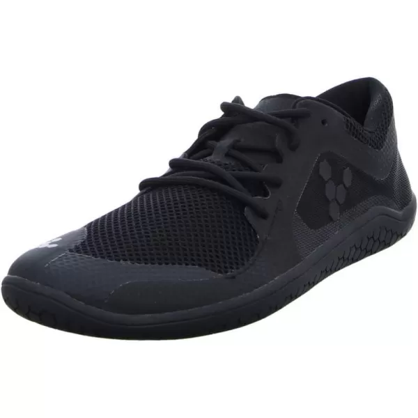 Vivobarefoot Mens Primus Lite Running Trainer ShoeAll Black