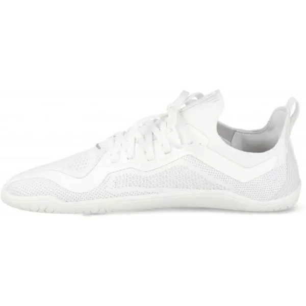 Vivobarefoot Primus Lite Knit Womens Vegan Light Breathable Shoe with Barefoot SoleBright White