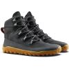 imageVivobarefoot Tracker Leather at Mens Barefoot Hiking Boots  Waterproof Lightweight ampamp Puncture Resistant  All Weather ampamp Terrains  Wide Fit Grounding ShoesObsidian