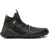 imageVivobarefoot Magna Forest ESC Mens Leather And Wool Hiking Trainers With Barefoot SoleObsidianlime