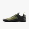 imageVivobarefoot Motus Strength Mens Training Shoe Breathable Mesh Flat Heel LaceUpForest Green Acid Lime