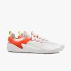 imageVivobarefoot Motus Strength Mens Training Shoe Breathable Mesh Flat Heel LaceUpWhitescarlett Ibis