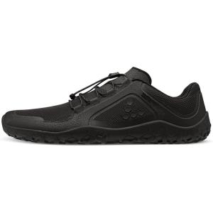 imageVivobarefoot Primus Trail II FG Womens Recycled Breathable Mesh OffRoad Shoe with Barefoot Firm Ground SoleObsidian