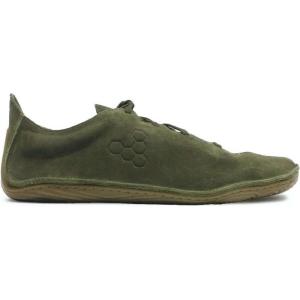 imageVivobarefoot Senus Mens Barefoot Shoe  Leather Lightweight ampamp Puncture Resistant  Wide Fit Grounding Shoes  FalkonOlive