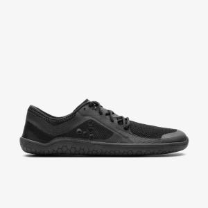 imageVivobarefoot Bannister Mens HampampCut Leather Lace Up Premium Casual ShoeBlack