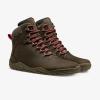 imageVivobarefoot Tracker II FG Womens Leather Hiking Boot with Barefoot Firm Ground Sole and Thermal Protection Bracken