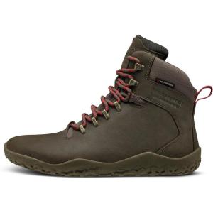 imageVivobarefoot Tracker II FG Womens Leather Hiking Boot with Barefoot Firm Ground Sole and Thermal Protection Bracken