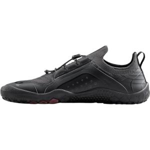 imageVivobarefoot Primus Trail Knit FG Mens Breathable OffRoad Shoe with Barefoot Firm Ground SoleObsidianObsidian