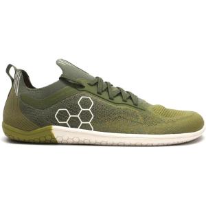 imageVivobarefoot Primus Lite Knit Mens Barefoot Shoes  Build Strength Balance ampamp Mobility  Lightweight for Training ampamp Running  Wide Fit Grounding Shoes  Flexible KnitForest Green