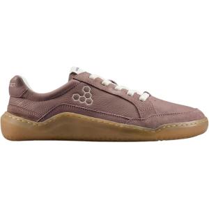 imageVivobarefoot Womens Gobi II Leather TrainersLimestoneTwilight Mauve